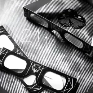 Lentes 3D de profundidad cromática